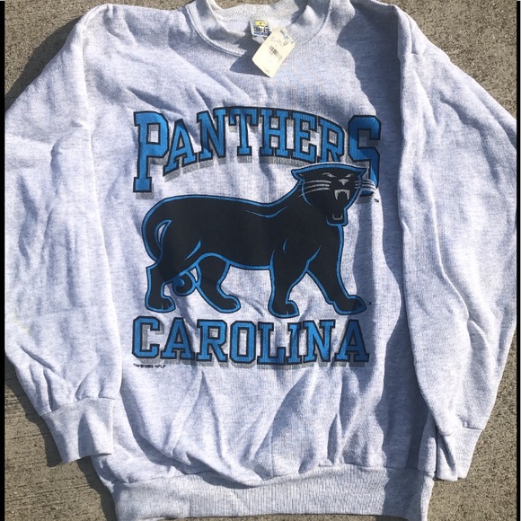 Vtg Nfl Carolina Panthers Crewneck 
